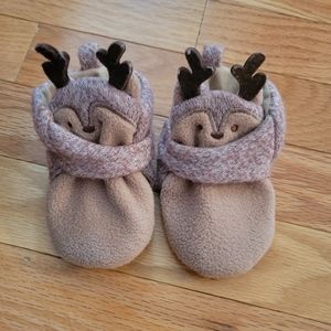 Cat & Jack Baby Reindeer Bootie Slippers | 0-3M